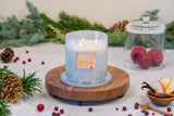 Winter Snowfall Candle