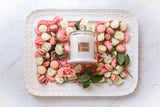 Sugared Rose Candle