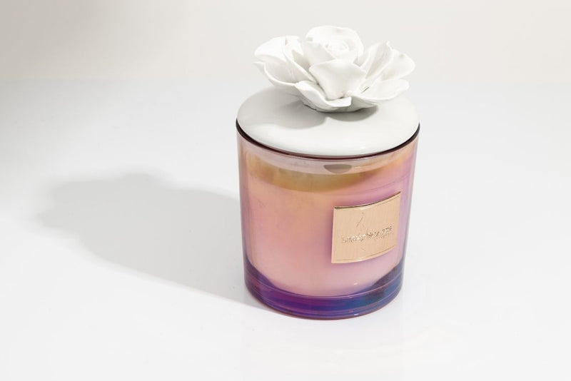 Peony Flower Candle – LUXQUEEN CANDLES